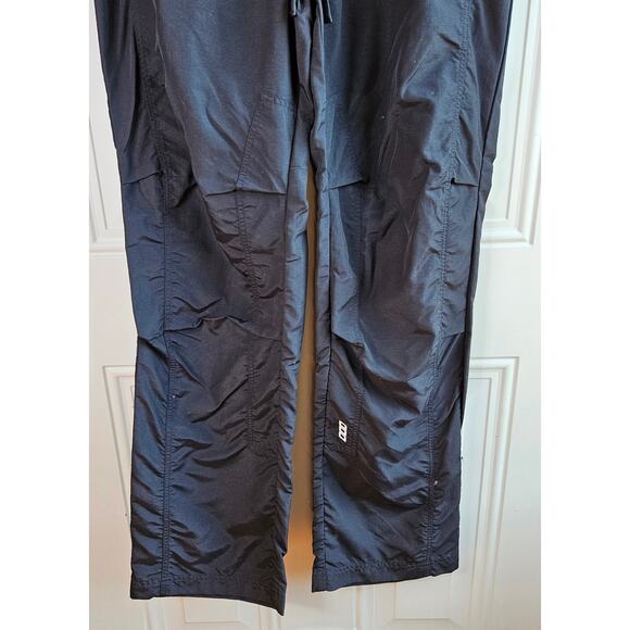 Lorna Jane Flashdance Track Pant Black Size Large Activewear Full Length Outdoor - Picture 8 of 12